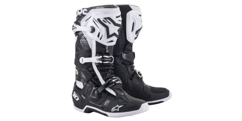Boty na moto ALPINESTARS Tech 10 (černé/bílé)
