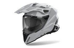 Enduro helma na motorku AIROH COMMANDER 2 COLOR (lesklá šedá)