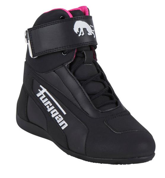 Moto boty Furygan ZEPHYR LADY D3O WP (černá/růžová) dámské