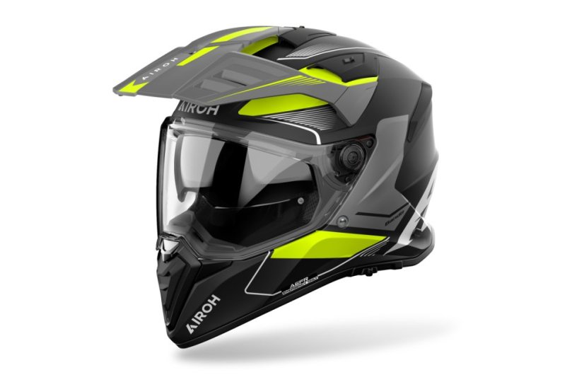 Enduro helma na motorku AIROH BANDIT Tune (matná žlutá) 2026
