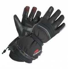 Moto rukavice Büse Winter Outlast voděodolné - zimní (černé)