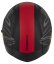 Moto přilba CASSIDA Orbit Multivers (černá/červená/šedá) matná