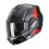 Překlopná přilba na motorku Scorpion EXO-TECH EVO CARBON CAD hologram černá/červená