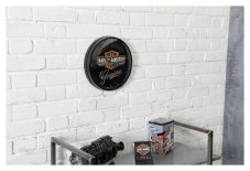 Nástěnné hodiny Harley-Davidson Garage