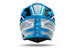 Enduro helma na motorku AIROH COMMANDER 2 MAVICK (lesklá azurová modrá)