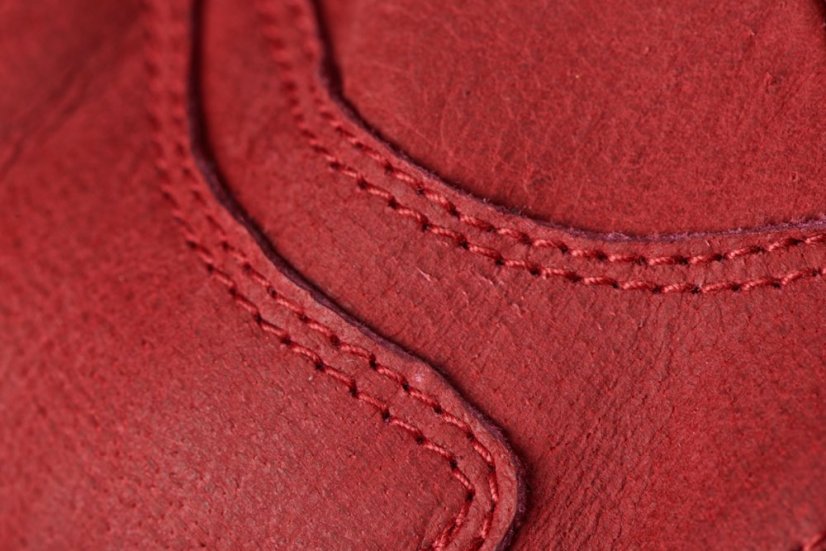 Rukavice na motorku Furygan TD Vintage Lady D3O (vínové) dámské