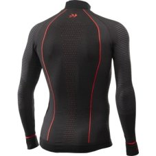 SIX2 TS3W CU zimní triko dl. rukáv s rolákem (černá) UNISEX