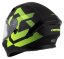Moto přilba CASSIDA Orbit Grind (černá/žlutá fluo) matná