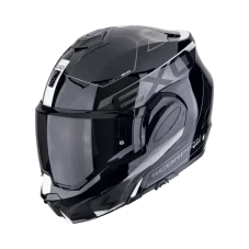 Překlopná přilba na motorku Scorpion EXO-TECH EVO TRAVELLER černo/bílá