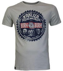 Triko Yakuza Premium 3913 světle šedé pánské