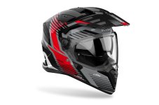 Enduro helma na motorku AIROH BANDIT Spicy (lesklá červená) 2026