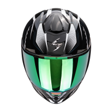 Moto přilba SCORPION EXO-530 AIR Theras (černá/bílá/chameleon)
