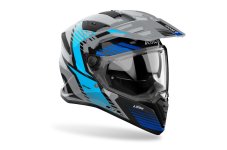 Enduro helma na motorku AIROH BANDIT Spicy (lesklá modrá) 2026