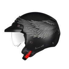 Moto přilba NEXX Y.10 Eagle Rider (černá/šedá) matná