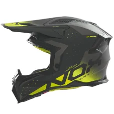 Motokrosová helma NOX N634 MX Gradiant (černá/žlutá) mat