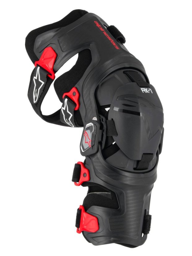 Kolenní ortézy ALPINESTARS RK-7 Plasma (černá/červená)