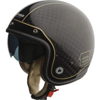 Bultaco Helmet Mk2 Carbon - Limitovaná edice (černá/zlatá)