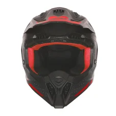 Motokrosová helma NOX N634 MX Gradiant (černá/červená) mat