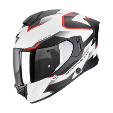 Moto přilba SCORPION EXO-530 AIR Clip (bílá/černá/červená matná)
