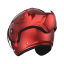 Překlopná přilba na motorku ROOF Boxxer 2 (červená lesklá)