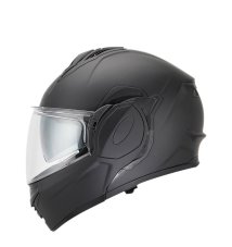 Překlopná přilba na motorku AMOQ MI200 (černá matná)