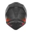Motokrosová helma NOX N634 MX Gradiant (černá/červená) mat