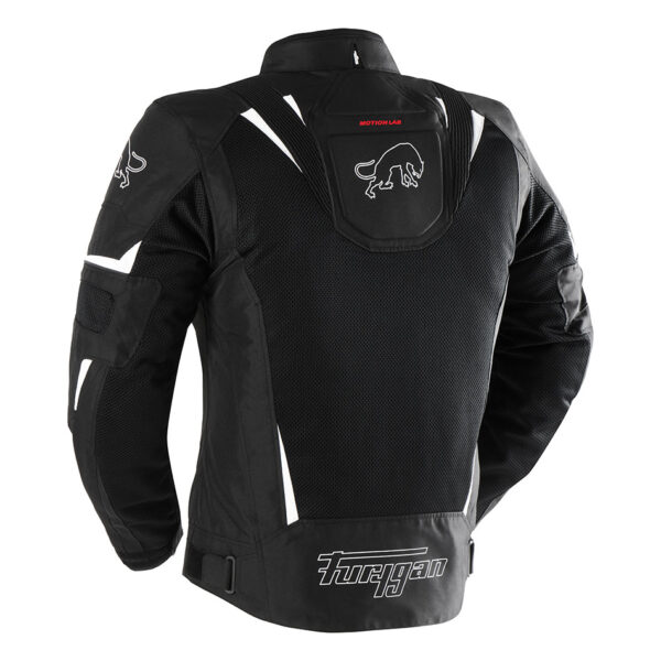 Textilní bunda na motorku Furygan Ultra Spark 3v1 Vented+ (černá/bílá)