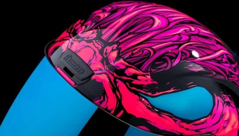 Moto přilba ICON Airform™ ManikRR Mips (růžová)