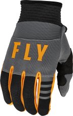 Motokrosové rukavice FLY Racing F-16 (šedá/černá/oranžová)
