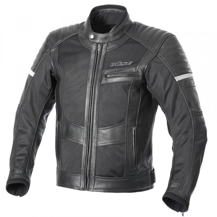 Kožená moto bunda Büse Sunride (černá) pánská