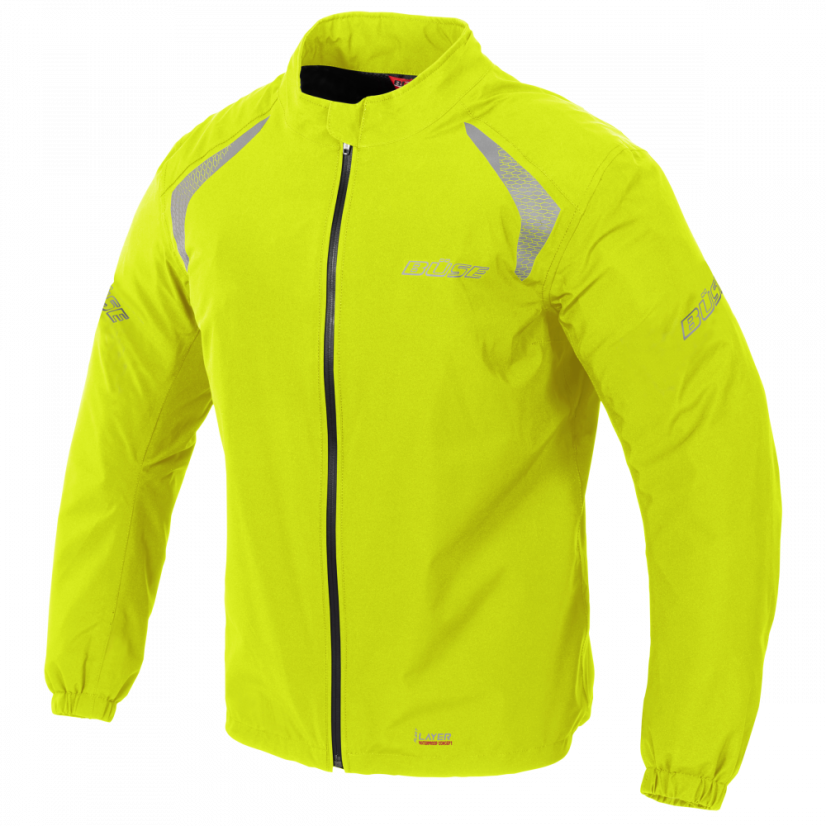 Nepromokavá bunda na motorku Büse Breeze 2024 (žlutá)