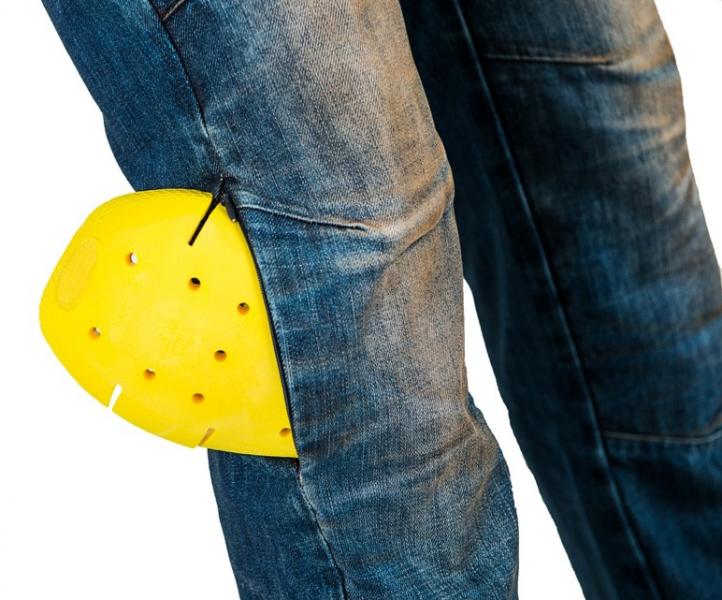 PMJ Vegas MID kevlarové džíny na motorku (černé)