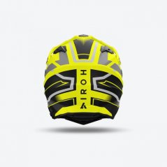 Enduro helma na motorku AIROH COMMANDER 2 MAVICK (matná žlutá)