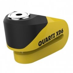 Zámek kotoučové brzdy OXFORD Quartz XD6, žlutý