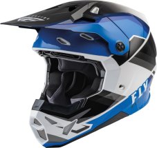 Přilba FLY Racing Formula CP Rush (černá/modrá/bílá)