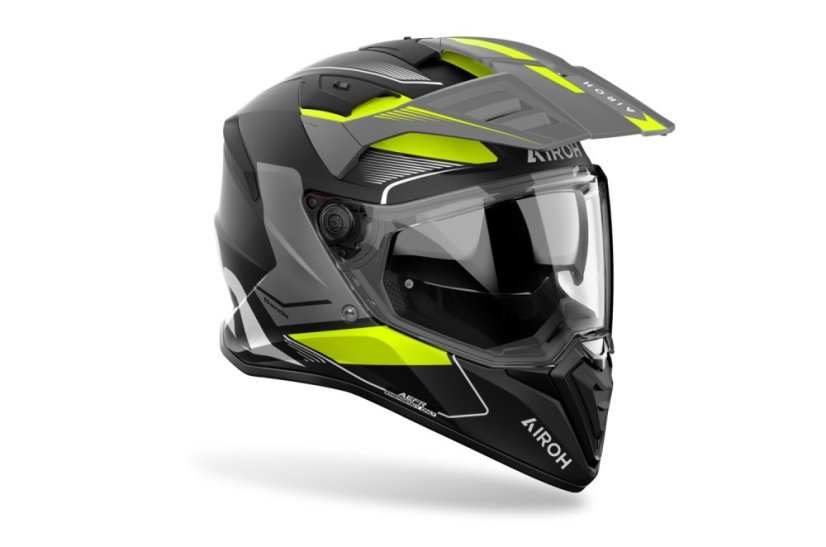 Enduro helma na motorku AIROH BANDIT Tune (matná žlutá) 2026