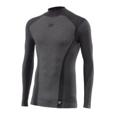 SIX2 TS3 V2 funkční triko dl. rukáv s rolákem (carbon černá) UNISEX