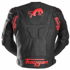 Kožená bunda na motorku Furygan Raptor Evo 3 (černá/červená)