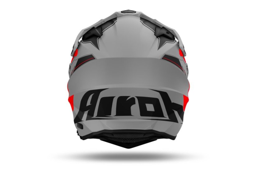 Enduro helma na motorku AIROH COMMANDER 2 REVEAL (matná červená fluo) - Velikosti: XL