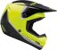 Moto přilba KINETIC VISION, FLY RACING - USA (žlutá fluo/černá)