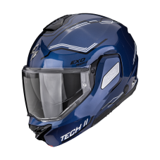 Překlopná přilba na motorku SCORPION EXO-TECH II Dash (modrá/černá/bílá)