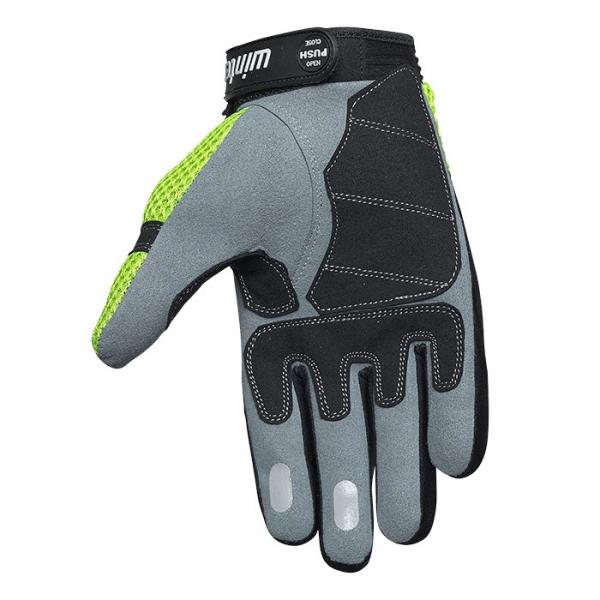 Textilní rukavice WINTEX MX Soft (černé/žlutá fluo)