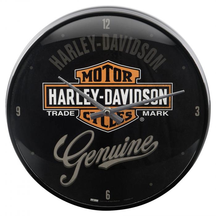 Nástěnné hodiny Harley-Davidson Garage