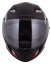 Moto přilba CASSIDA Orbit StriX (černá/šedá/červená/bílá) matná