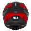 Přilba na motorku NOX N303-S VEKTRA (černá/červená)
