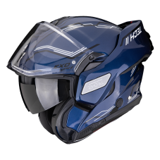 Překlopná přilba na motorku SCORPION EXO-TECH II Dash (modrá/černá/bílá)