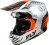Přilba FLY Racing Formula CP Slice (šedá/oranžová/černá)