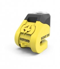 Zámek kotoučové brzdy OXFORD Scoot Quartz XD5, žlutý