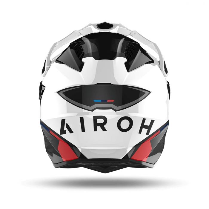 Enduro helma na motorku AIROH COMMANDER FACTOR, AIROH (lesklá bílá) 2023