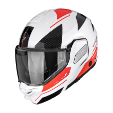 Překlopná přilba na motorku SCORPION EXO-TECH II Void (bílá/černá/červená)